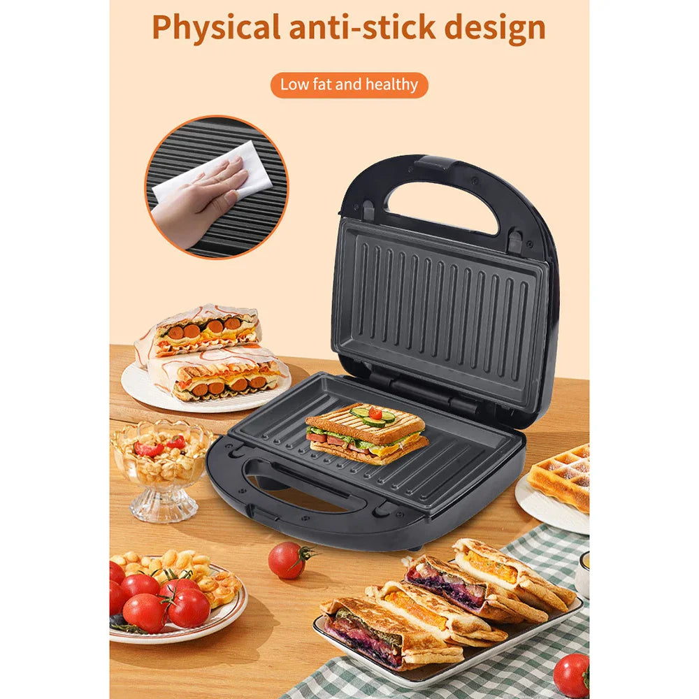 Appareil Sandwich Maker 6 en 1 Multifonction